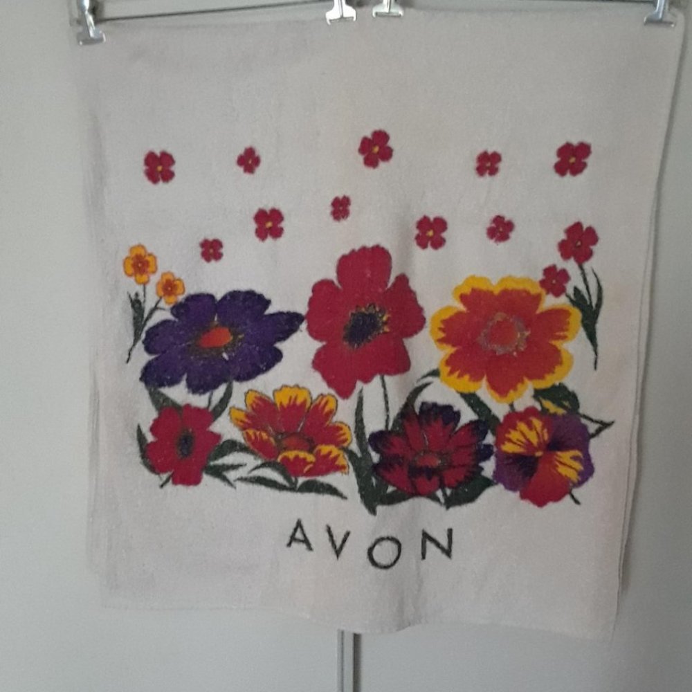 Big strong Avon Bag with matching  Beachtowel
